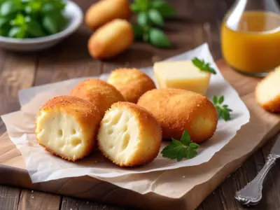 Croquettes de fromage au parmesan