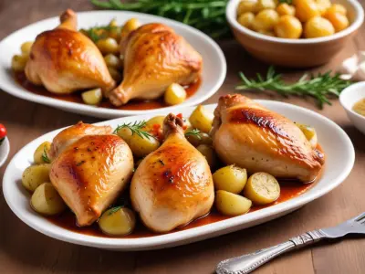 Pilons de Poulet Rôtis aux Saveurs Méditerranéennes