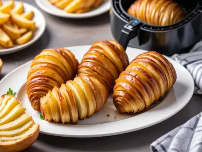 Pommes de terre Hasselback à l'Air Fryer