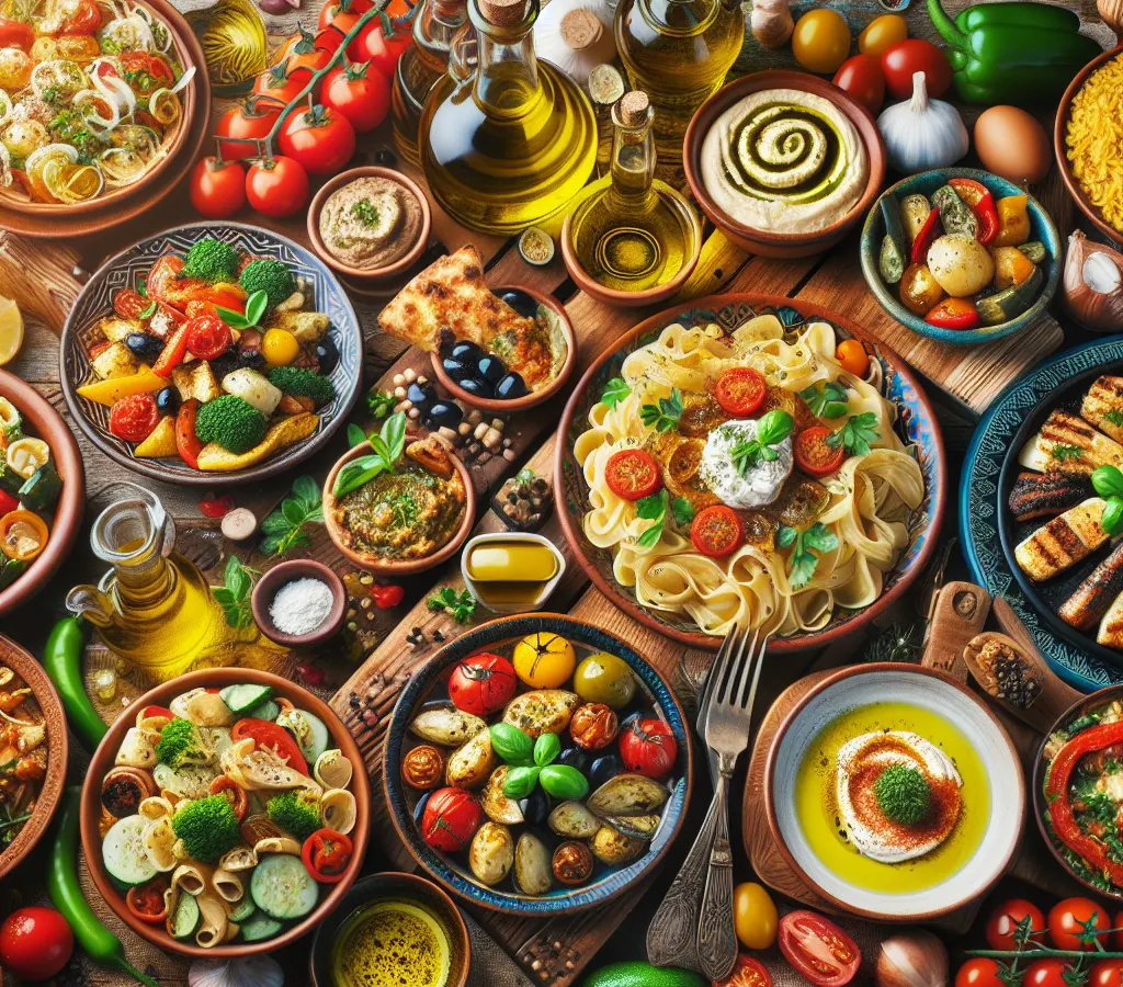 Salade de pâtes complètes au thon, olives et tomates séchées