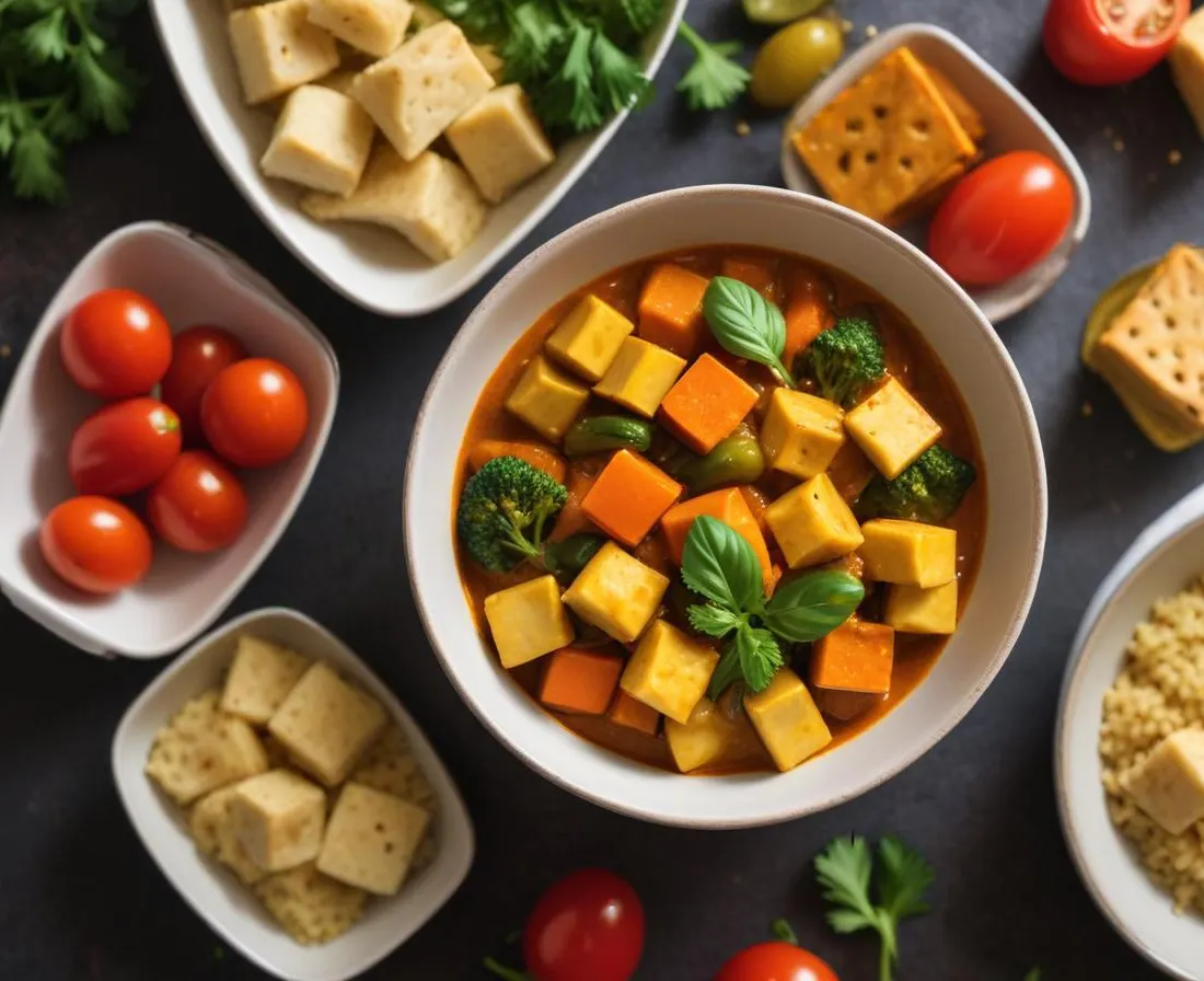 Mini Bricks au Curry de Légumes