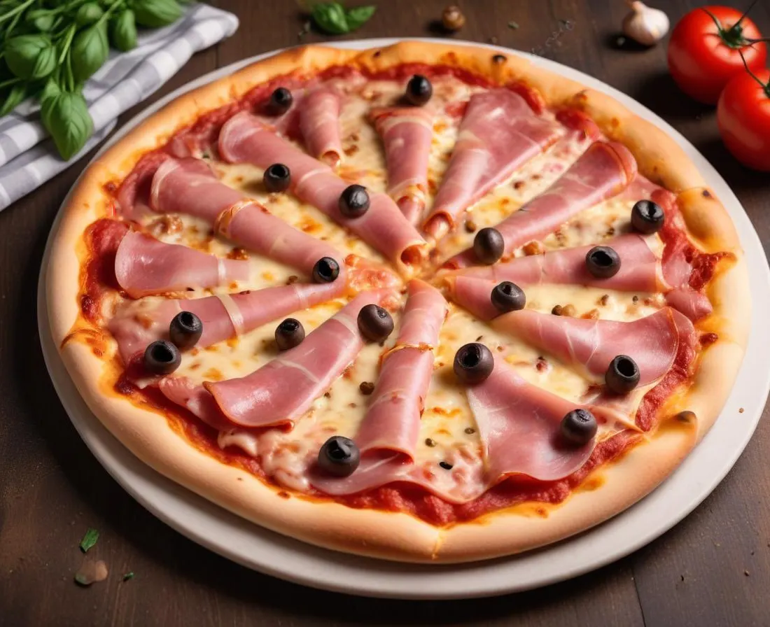 Pizza Classique Jambon Champignons