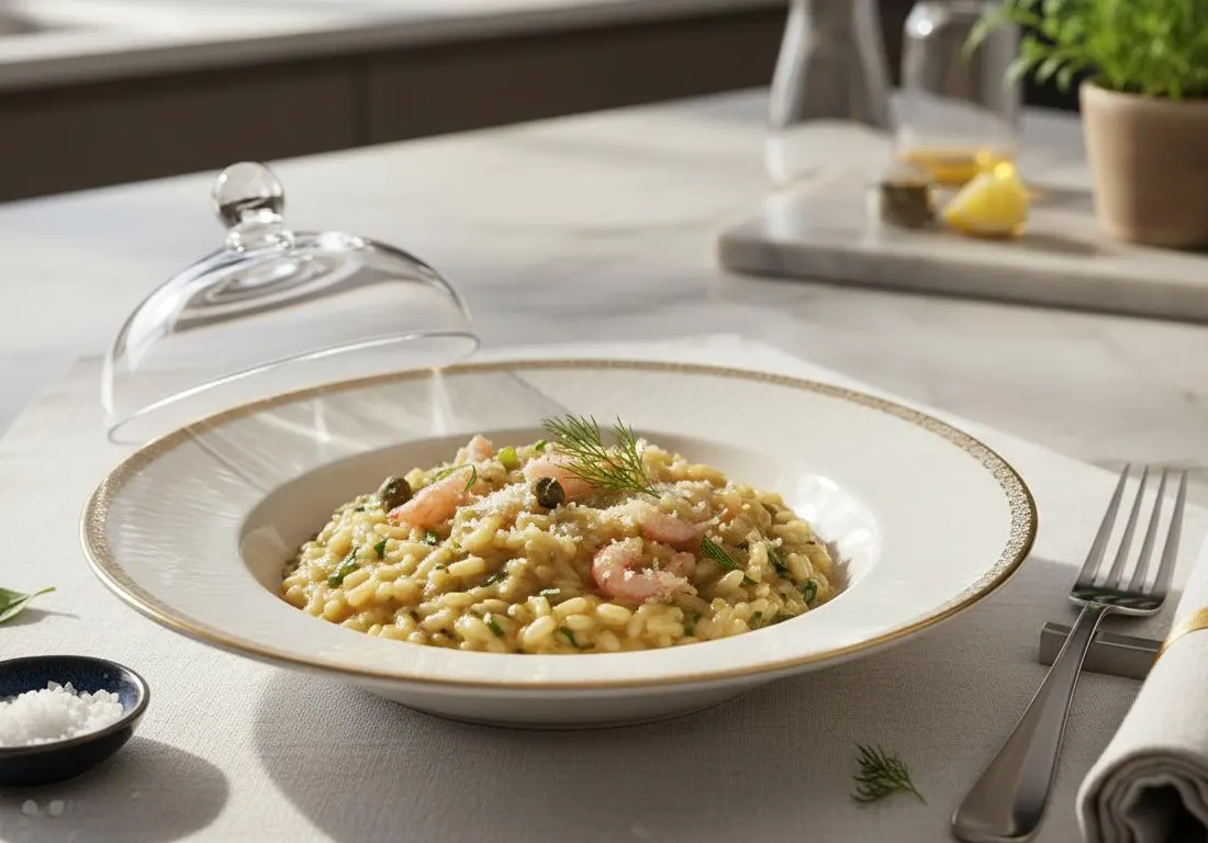 Risotto de la Sélection Royale au Sel de Mer