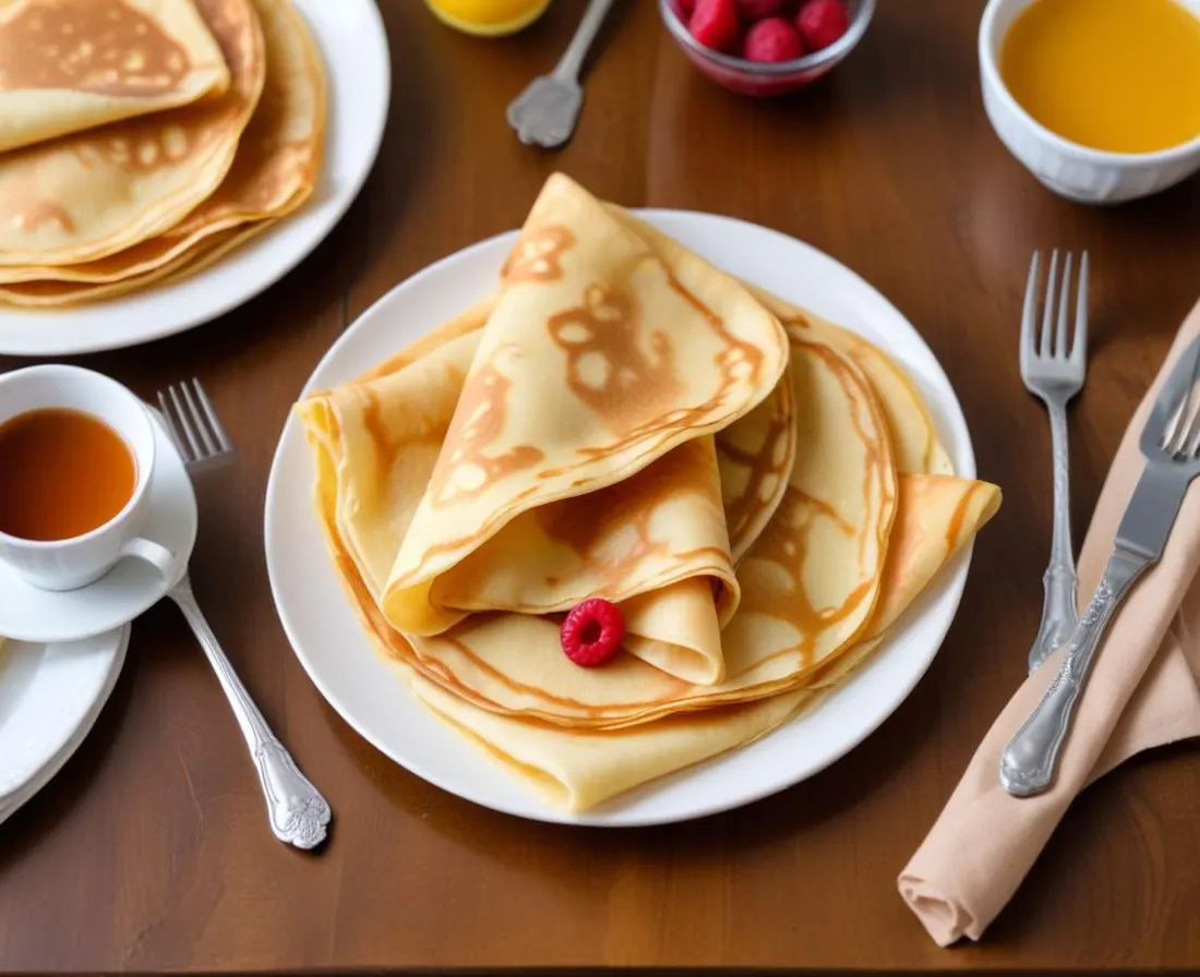 Crêpes Légères et Faciles