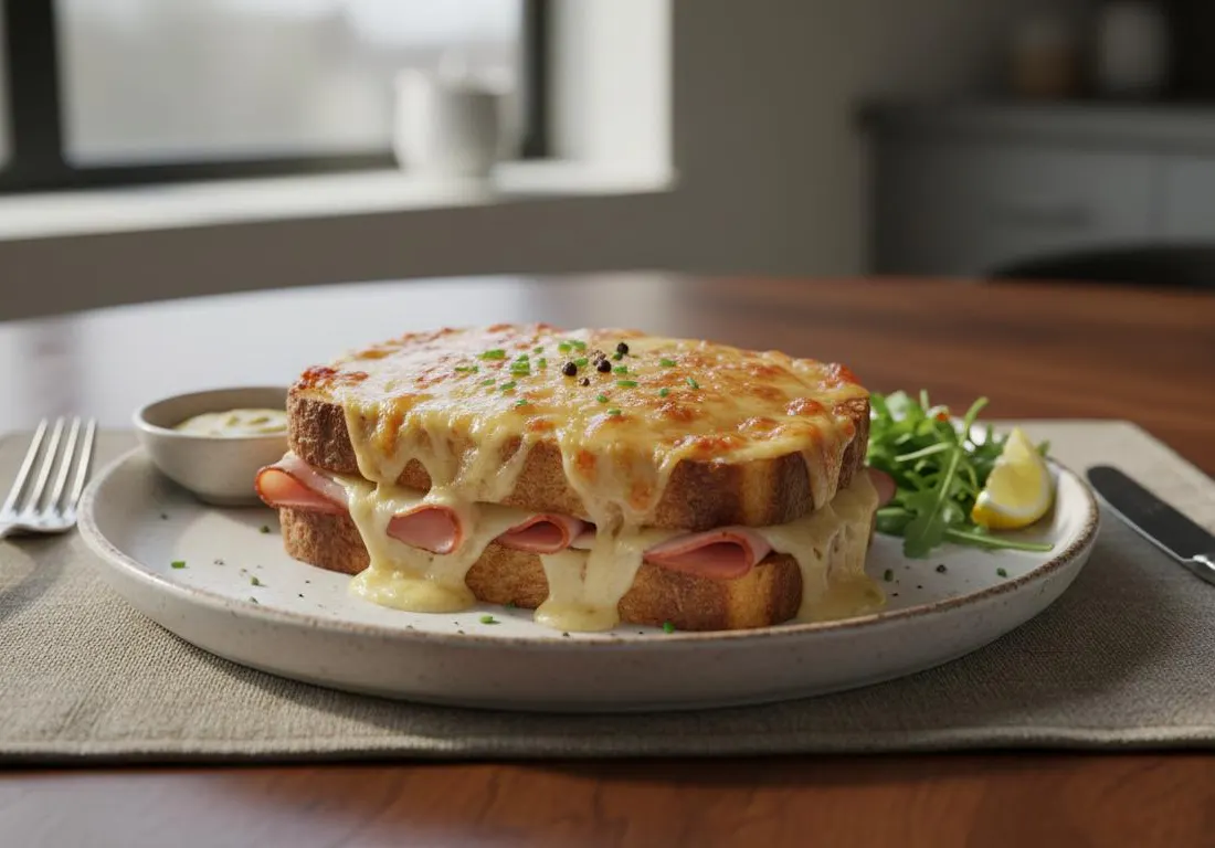 Croque-Monsieur Croustillant à l'Air Fryer