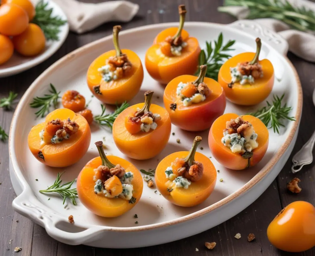 Abricots Secs Farcis au Roquefort