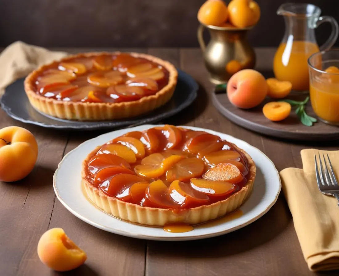 Tarte Tatin aux Abricots Fondants