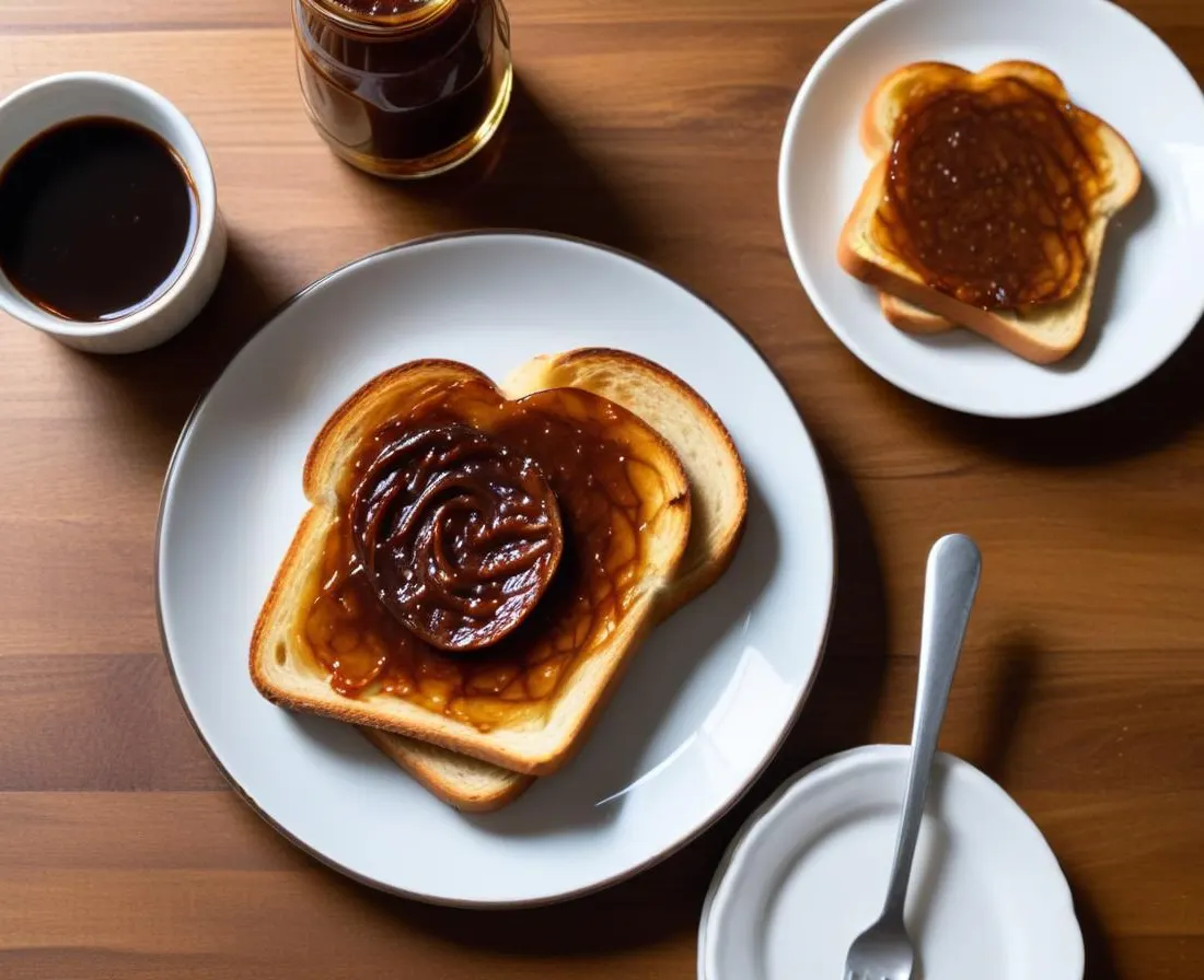 Toast à la Vegemite