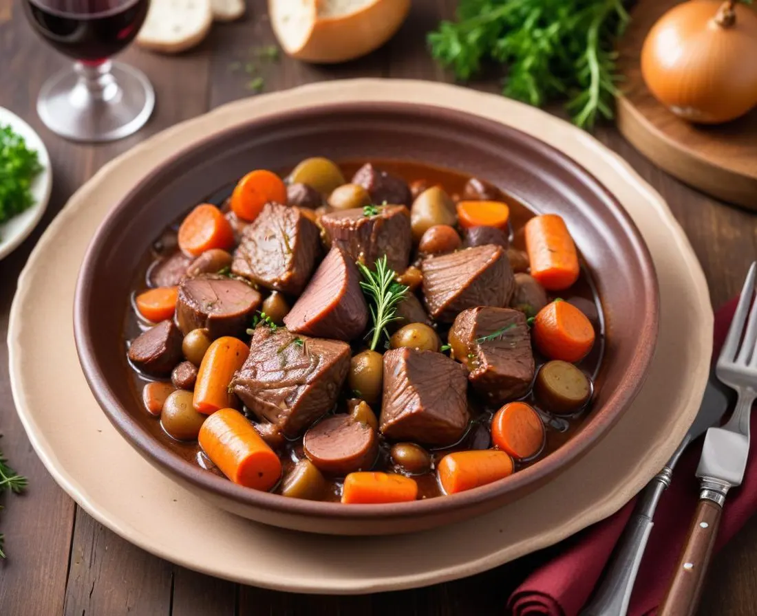 Bœuf Bourguignon Traditionnel