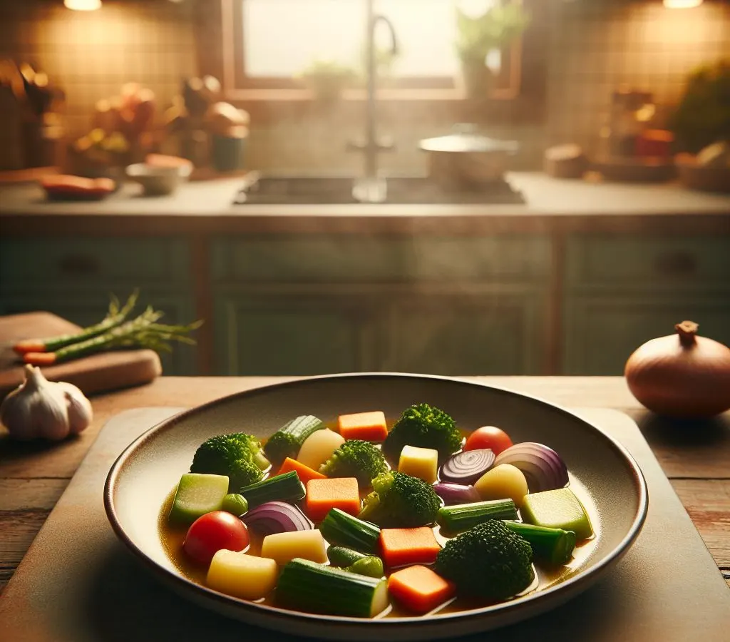 Carré de légumes mijoté