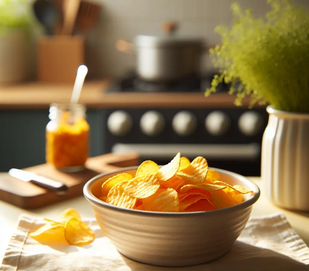 Snack de Chips au fromage