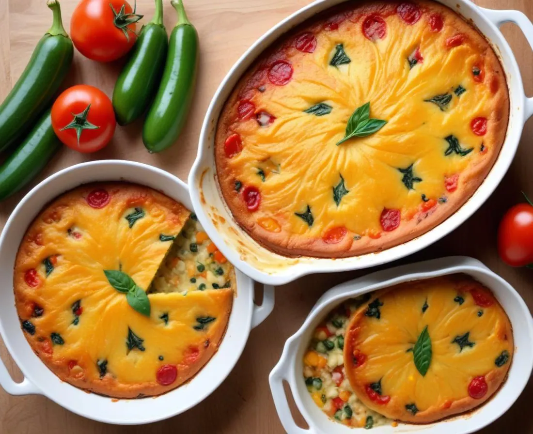 Clafoutis Salé aux Légumes du Soleil