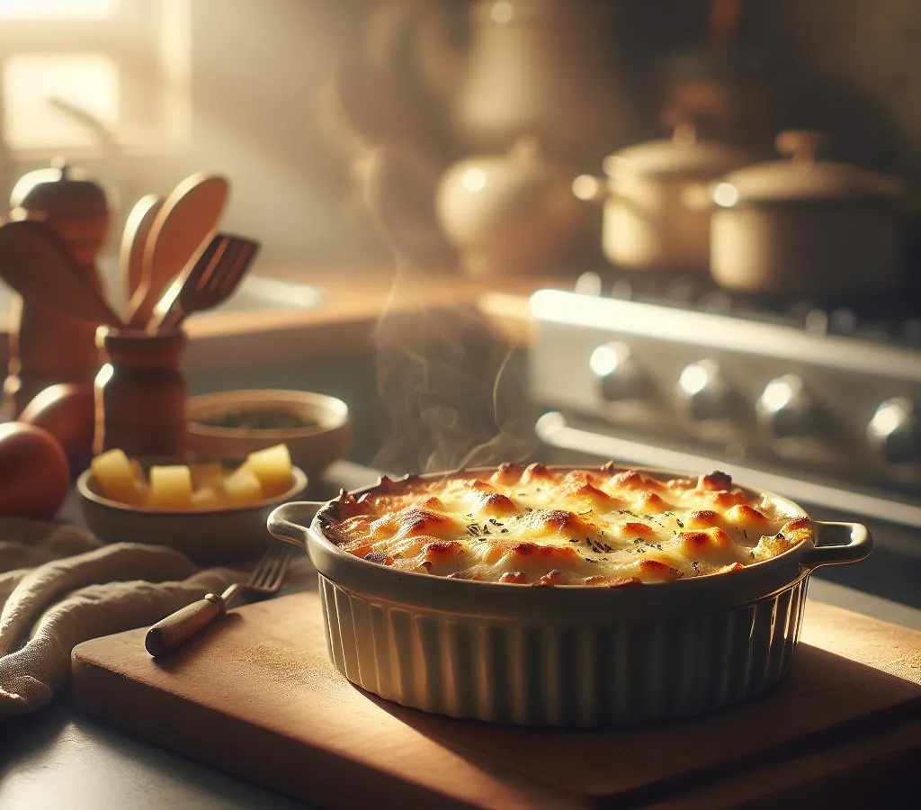 Gratin de Restes de Raclette