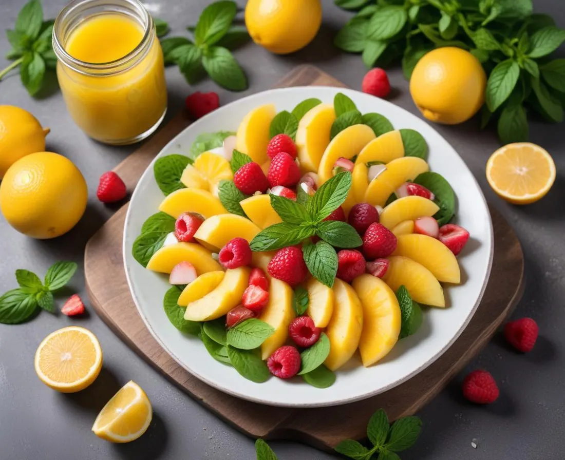 Salade Estivale de Fruits Frais à la Menthe