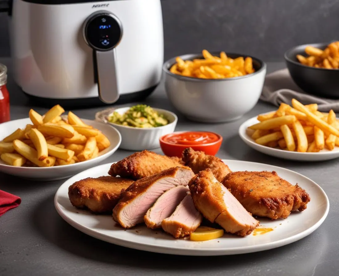 Côtes de Porc Croustillantes à l'Airfryer