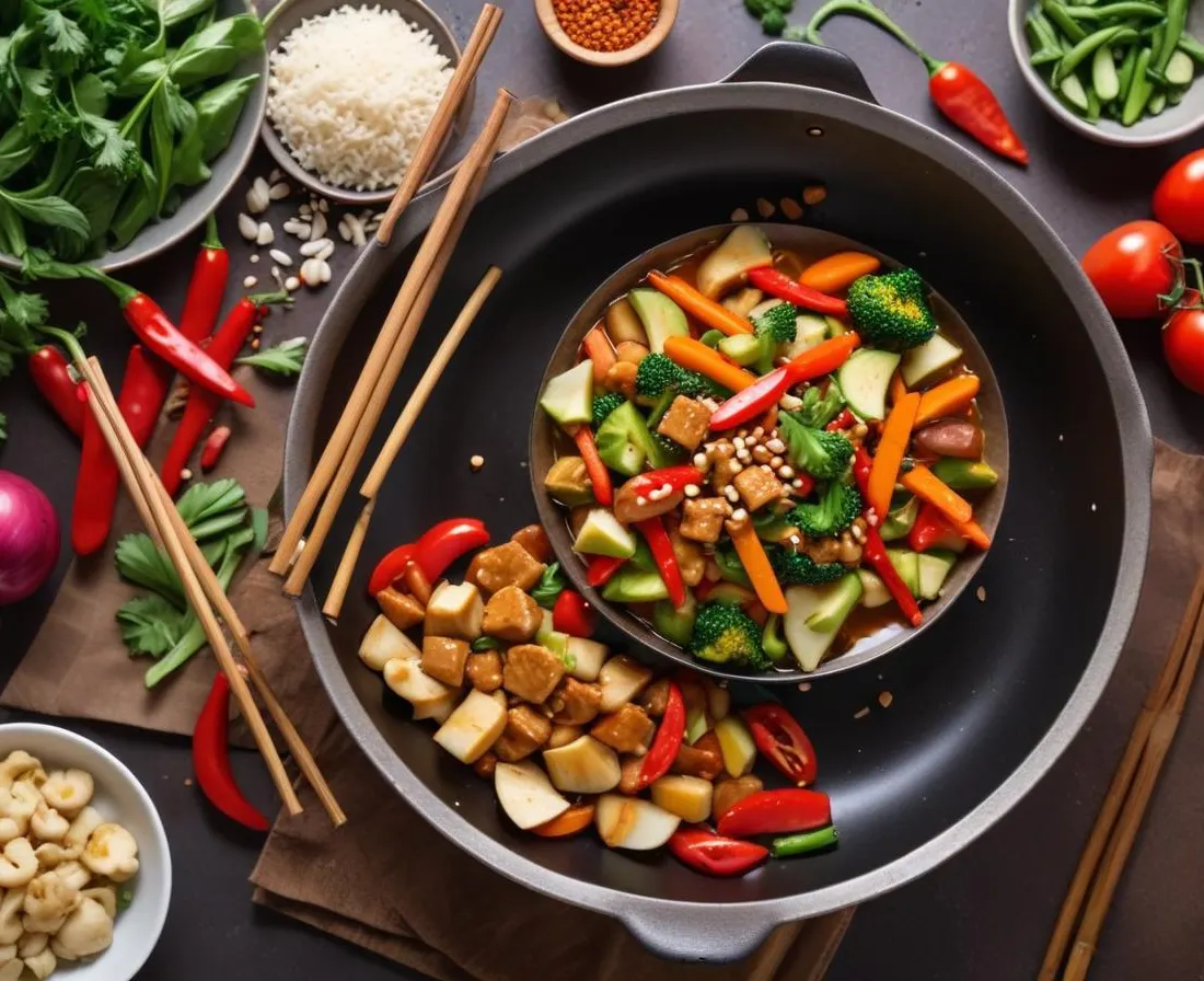 Poêlée de Légumes Croquants au Wok