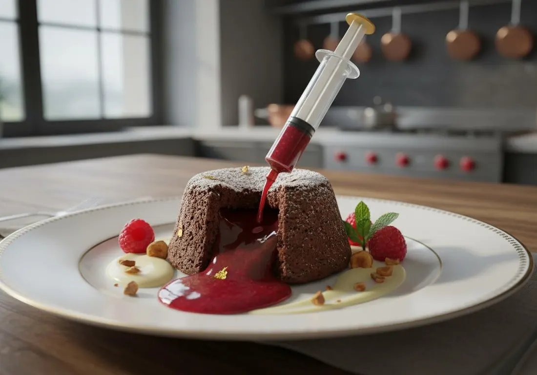 Le Fondant au Chocolat 'Injection Gourmande'