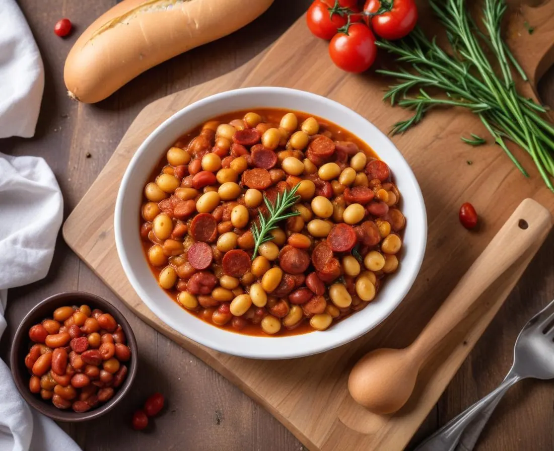 Poêlée Rustique aux Haricots Blancs et Chorizo