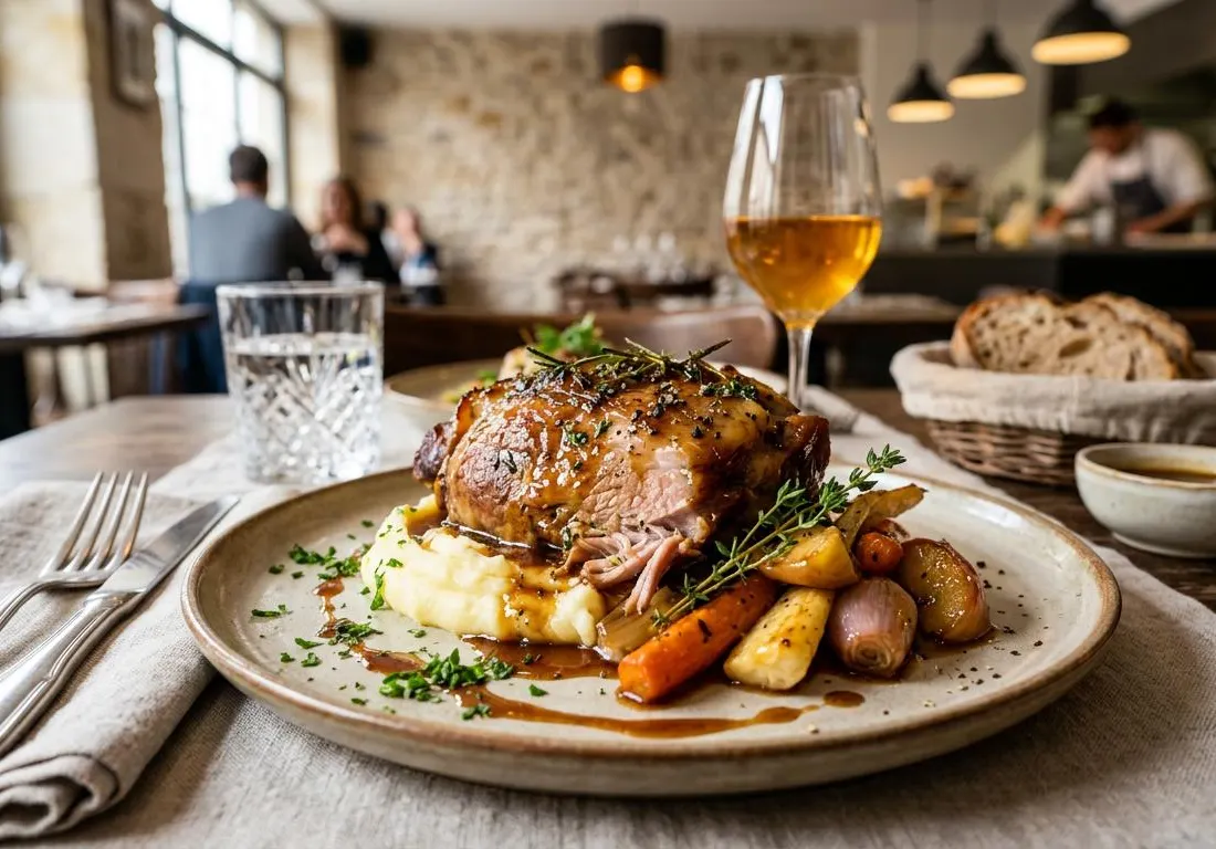 Épaule de Porc Confite au Cidre et Miel