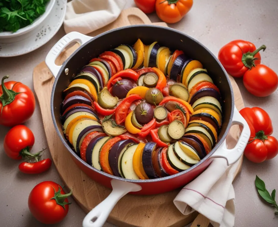 Ratatouille provençale rapide au Cookeo