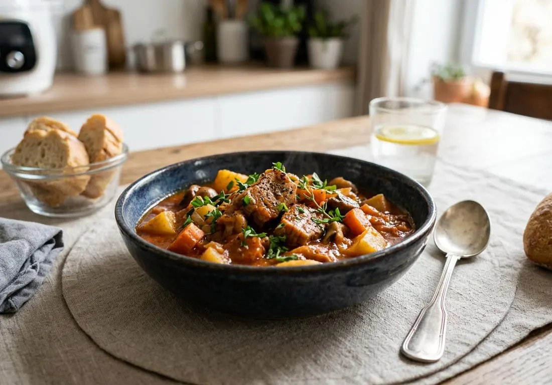 Mijoté de Porc Express au Cookeo (Spécial Viande Congelée)