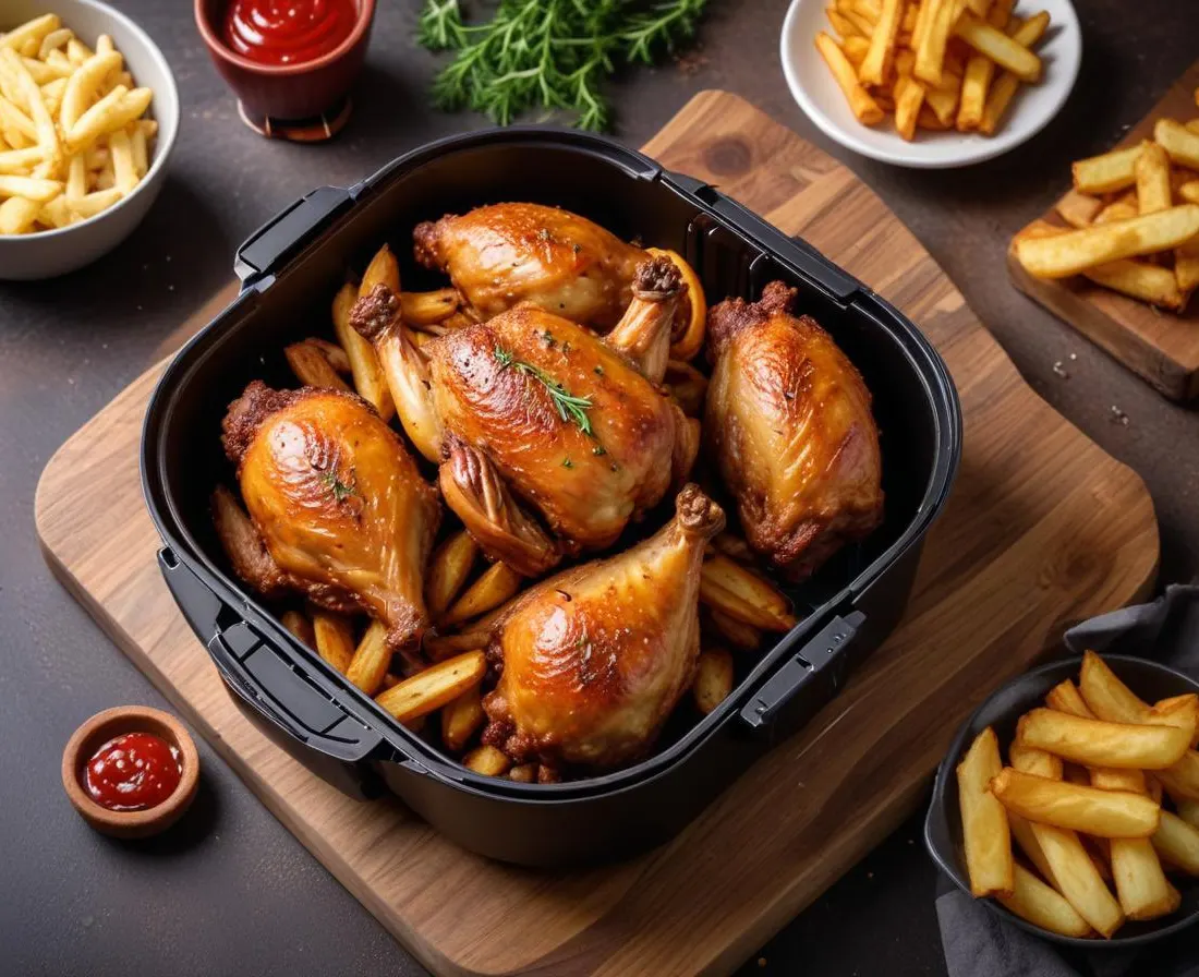 Aiguillettes de Bœuf Croustillantes à l'Air Fryer