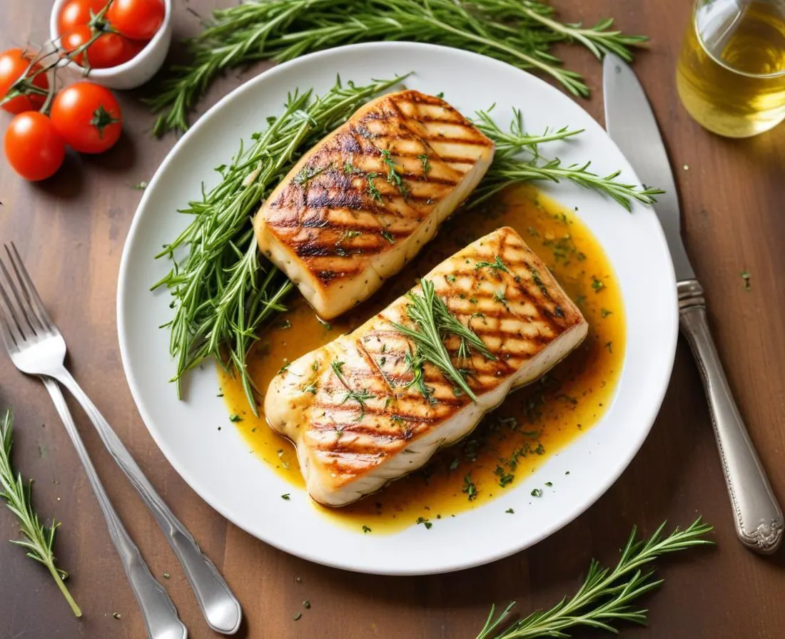 Daurade grillée aux herbes