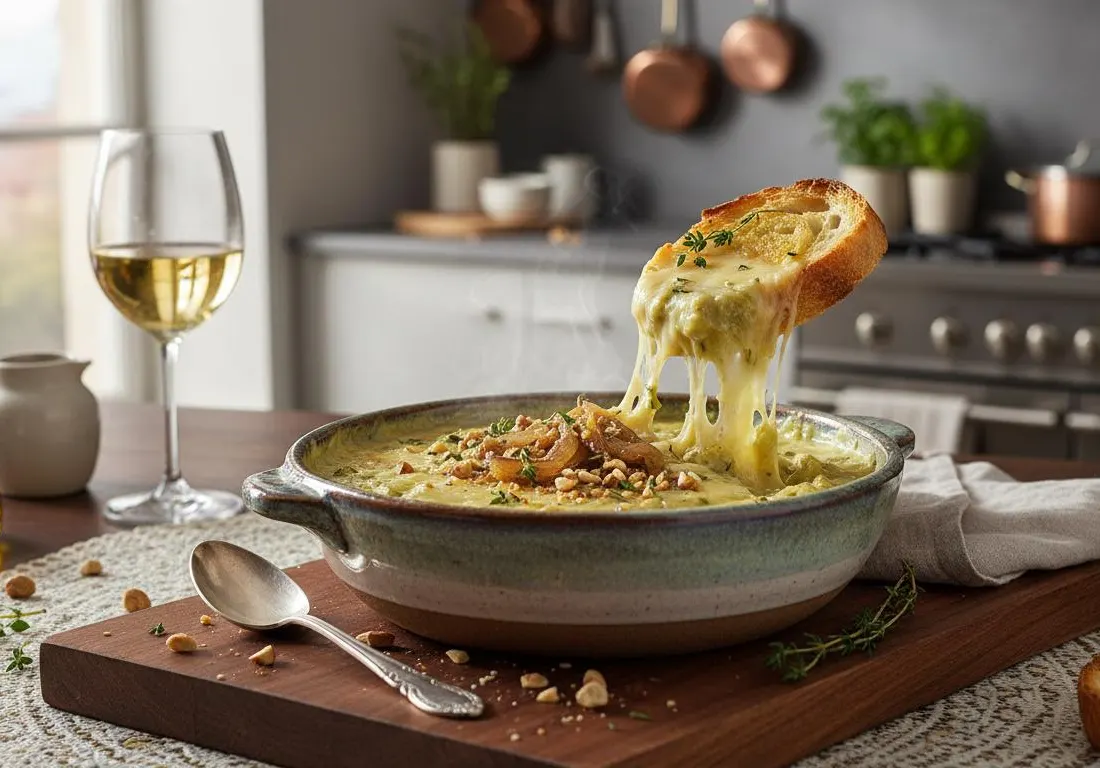 Fondue de Poireaux Fondante au Cookeo
