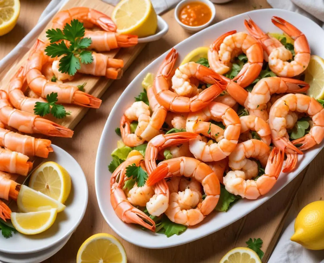 Rouleaux de Printemps Frais aux Crevettes