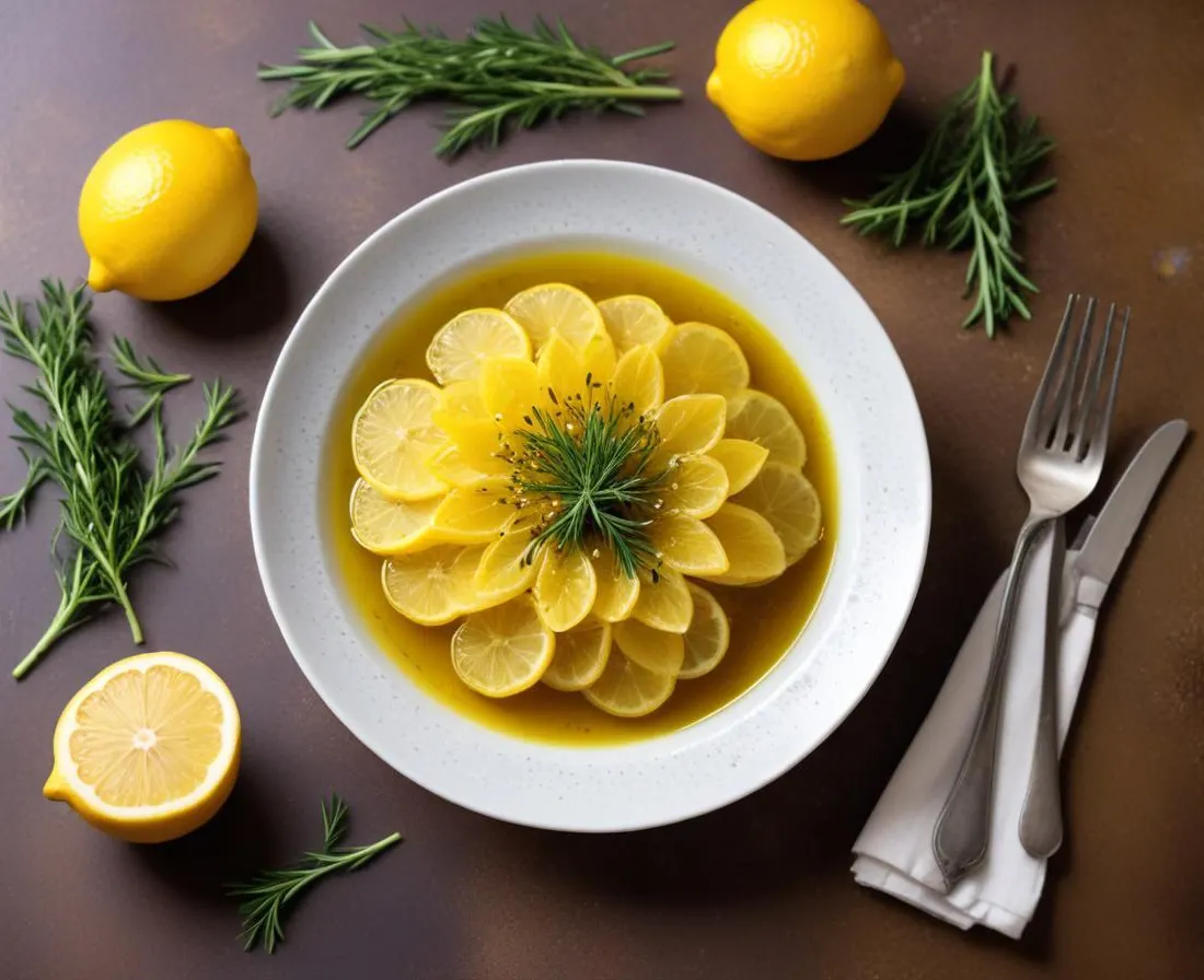 Chou-fleur rôti au citron et cumin