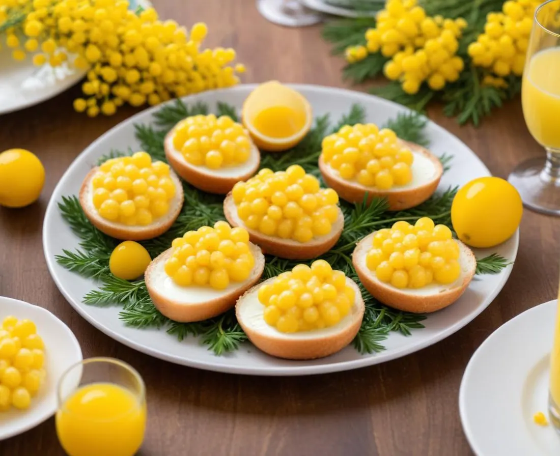 Œufs mimosa revisités