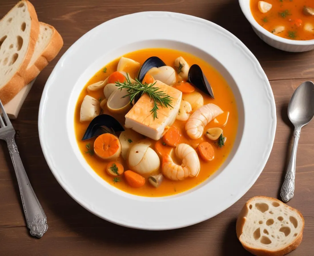 Bouillabaisse de Cabillaud