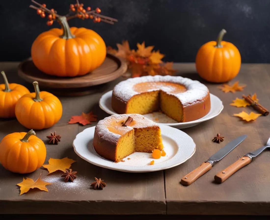 Cake Moelleux à la Citrouille et Cannelle