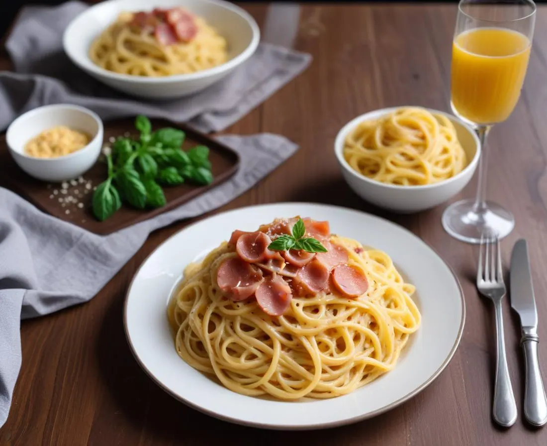 Topinambours façon carbonara