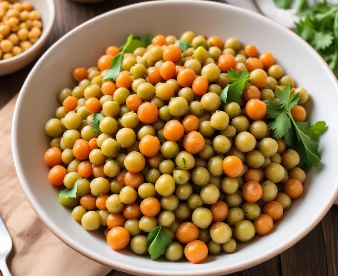 Salade de pois chiches au cumin