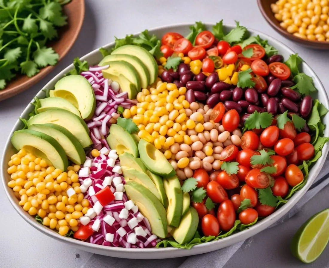 Salade Mexicaine aux Haricots Blancs