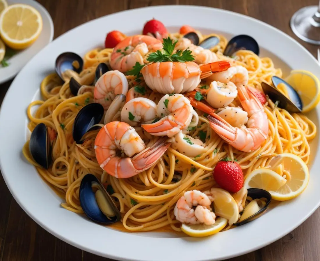 Fideuà aux Fruits de Mer