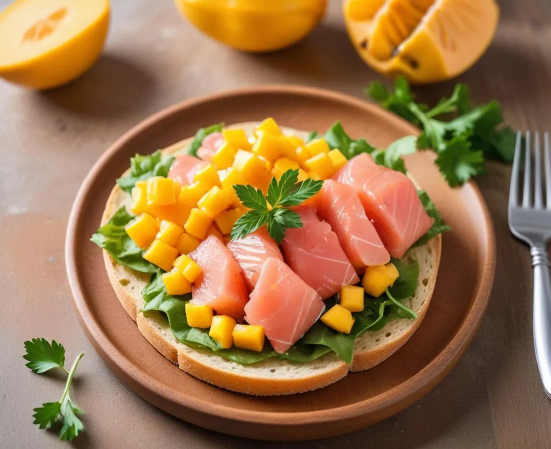 Tartare de Saumon et Mangue