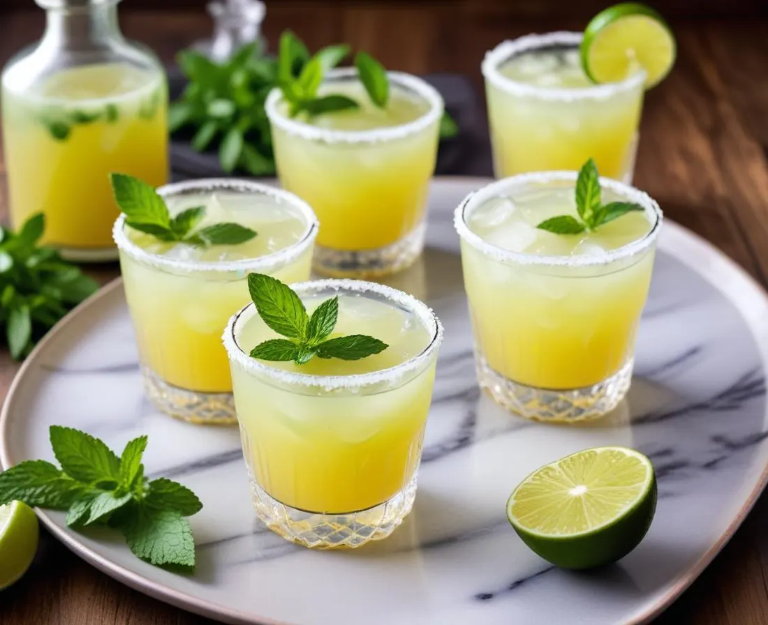Smoky Mint Margarita