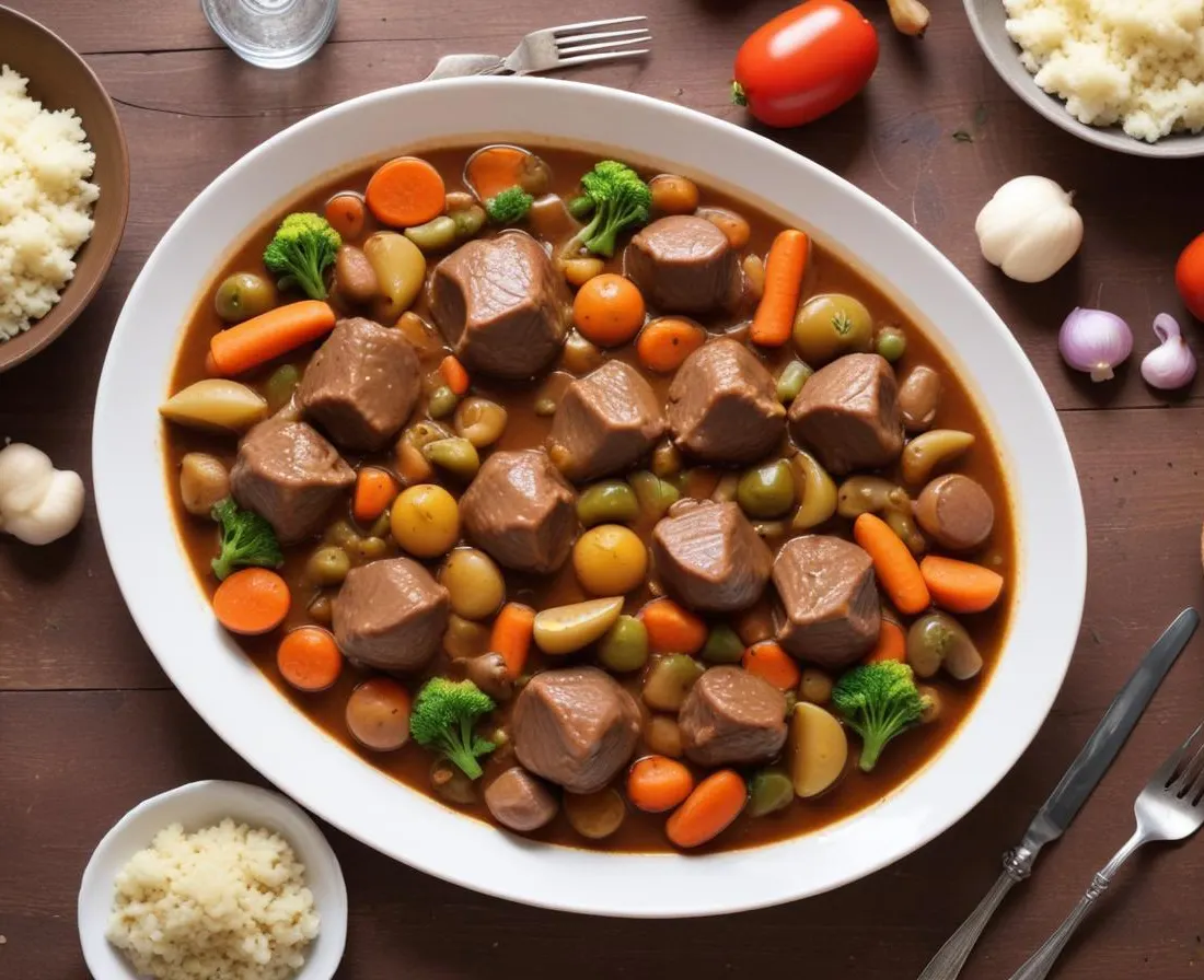 Navarin d'agneau aux légumes printaniers