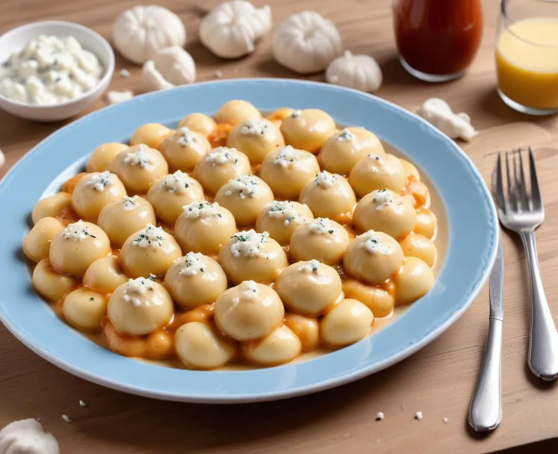 Gnocchis à la sauce gorgonzola