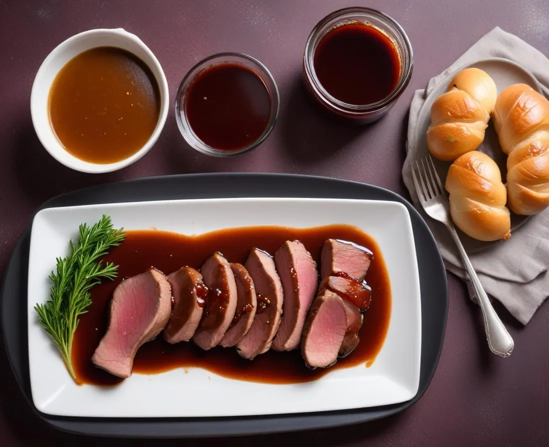 Magret de Canard Sauce Miel Balsamique