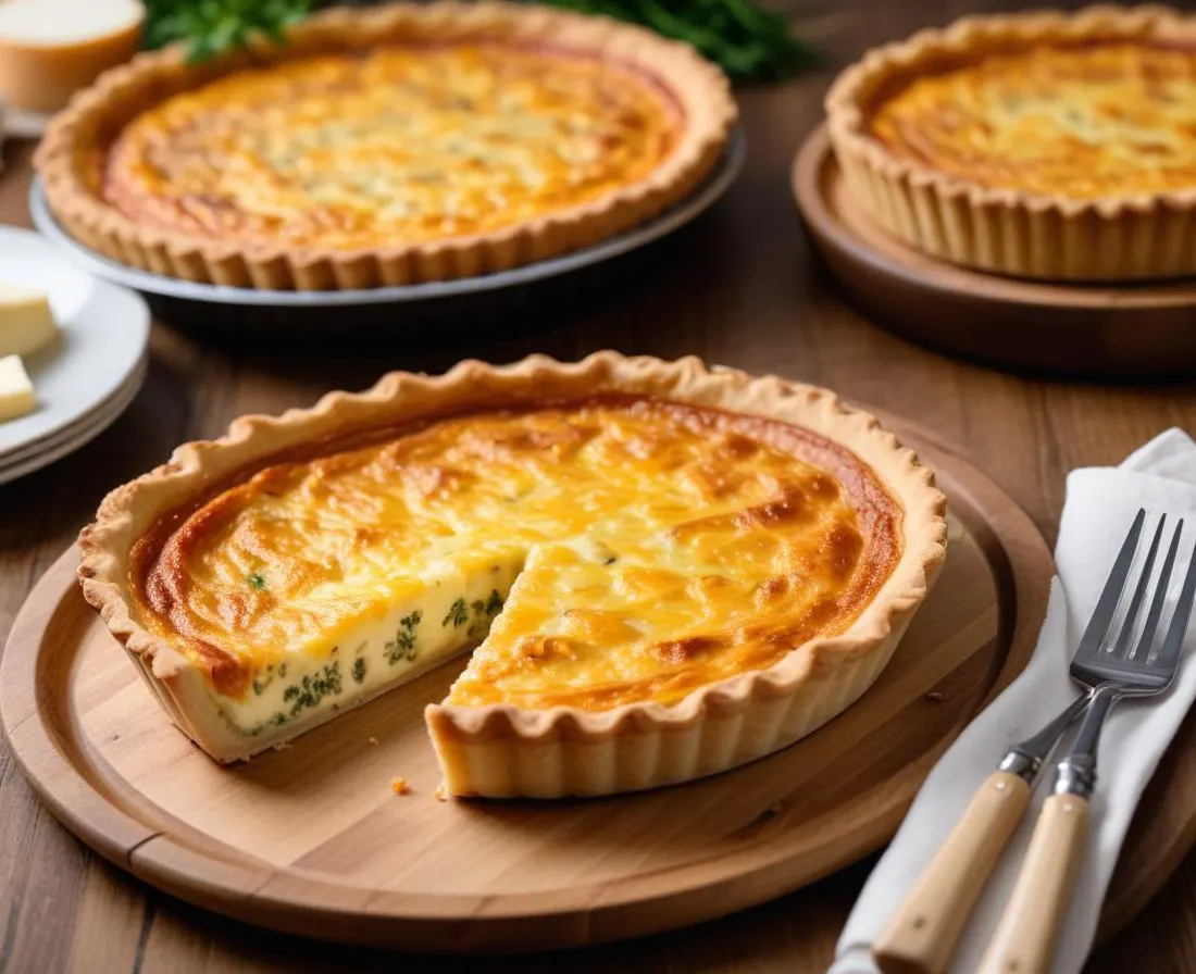 Quiche aux Poireaux et Fromage de Chèvre