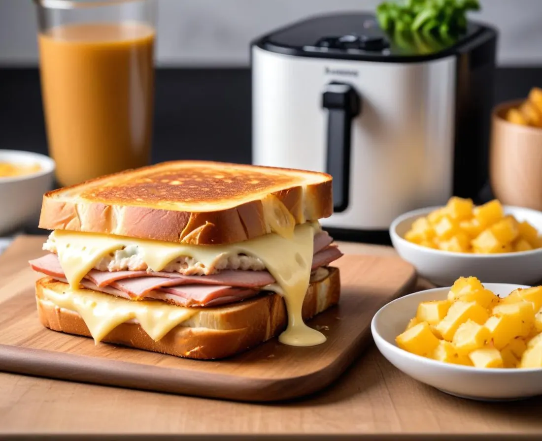 Le Croque Monsieur Parfait à l'Air Fryer
