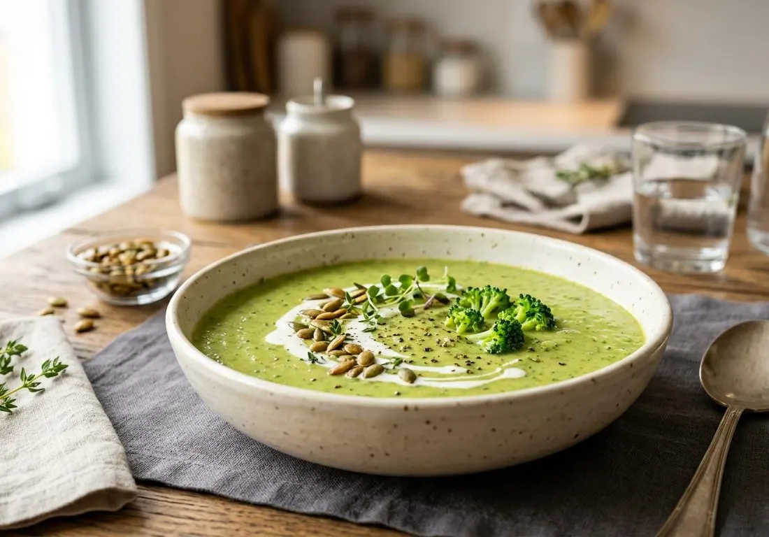 Velouté Protéiné de Brocoli, Courgette et Pommes de Terre