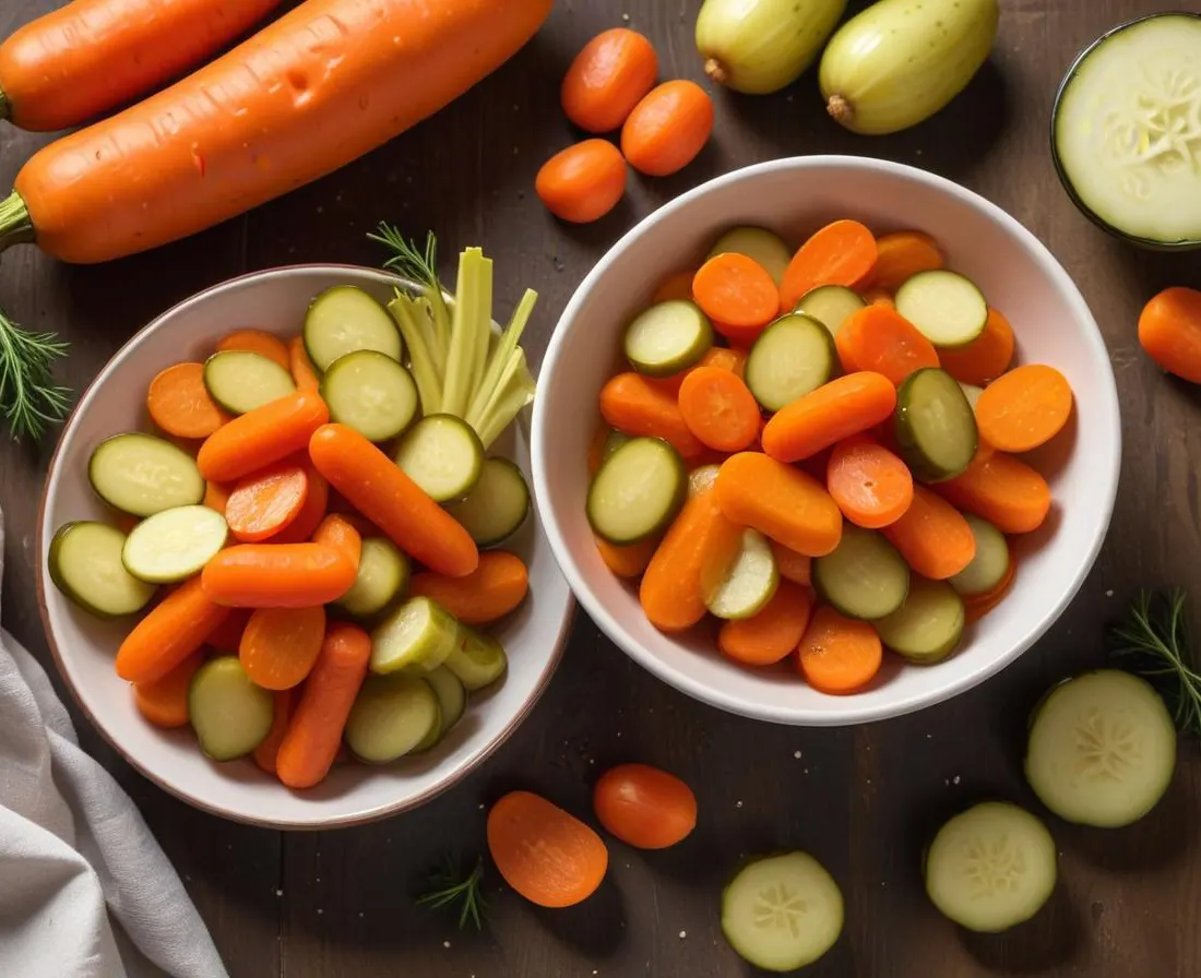 Pickles de carottes croquantes