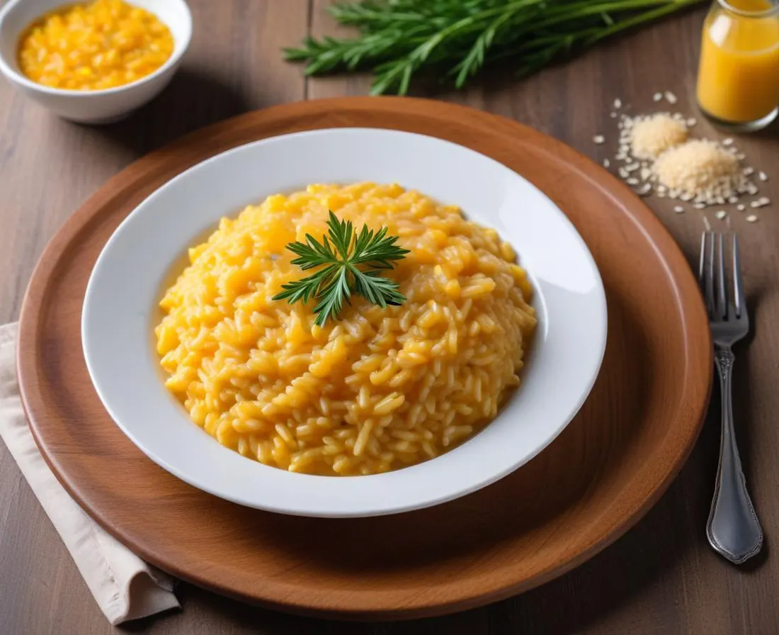 Risotto au safran
