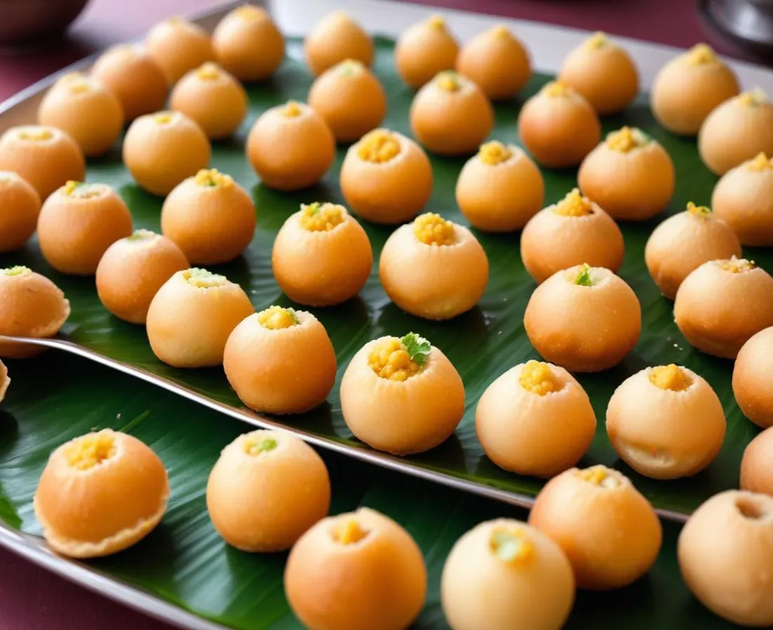 Pani Puri : L'explosion de saveurs indiennes