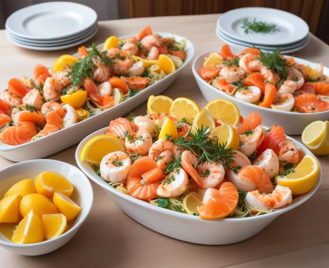 Verrines Écume de Mer et Agrumes Délicats