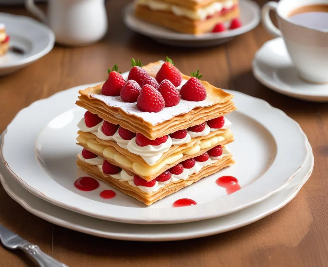 Mille-feuille pâtissier